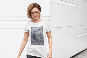 Bild in Slideshow öffnen, I am the door - Ladys-Shirt (Johannes 10:9)

