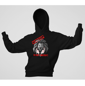 Bild in Slideshow öffnen, Worship is my music - Basic Hoodie (unisex)
